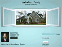 Tablet Screenshot of johnfennrealty.com